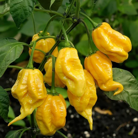 Pekoča paprika Habanero rumena