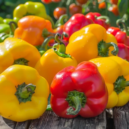 Paprika v blokih – barvna mešanica (rdeča, rumena, vijolična..