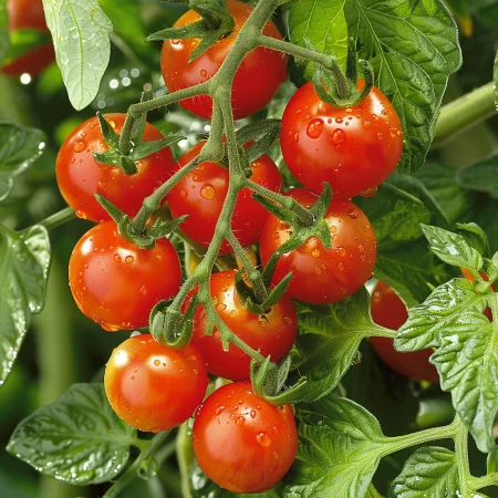 Paradižnik Gartenperle Rdeč